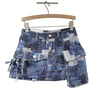 Asymmetric Pocket Skirt Y2K