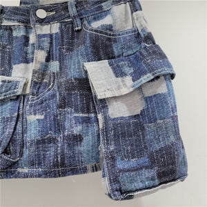 Asymmetric Pocket Skirt Y2K