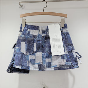Asymmetric Pocket Skirt Y2K