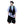 Asymmetrical Design Cargo Vest - product view on white background