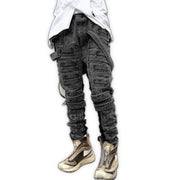 Asymmetrical Vintage Cyberpunk Pants