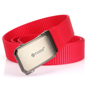 Cinturón táctico con hebilla automática