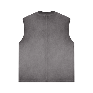 Cyber Y2K Washed Muscle Shirt
