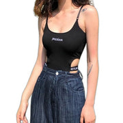 Bodysuit mit Rücken-Cut-Out
