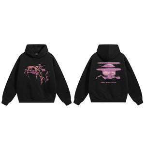 Back Print Y2K Hoodie