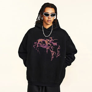 Back Print Y2K Hoodie