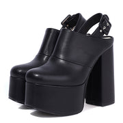 Back Strap Shoes Y2K
