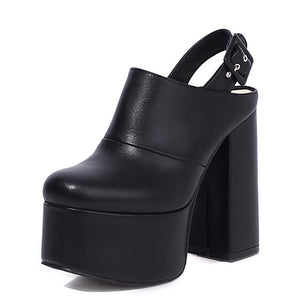 Back Strap Shoes Y2K