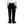 Back Zipper Black Pant - product view on white background