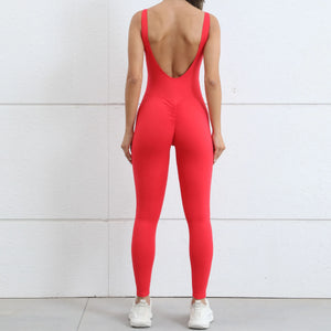 Backless Bodycon Unitard