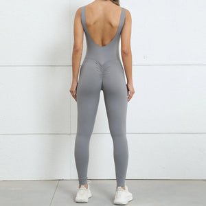 Backless Bodycon Unitard
