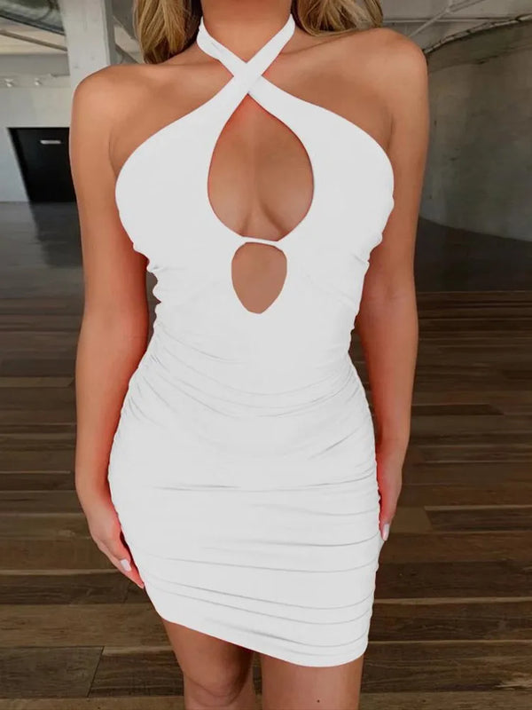 Backless Cut Out Dress