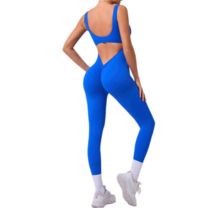 Backless Scrunch Tight Unitards