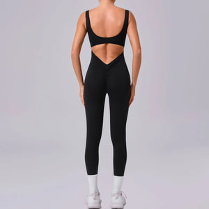 Backless Scrunch Tight Unitards