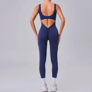 Backless Scrunch Tight Unitards
