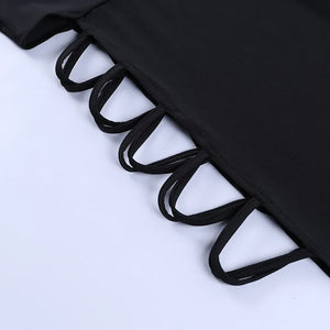 Backless Tank Cut Out Dress