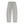 Light Gray barrel leg sweatpants laid flat in a second back view, straight hem at each ankle