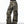 Front view of the Baggy Camo Cargo Pants in grey woodland camouflage with stacked snap thigh pockets