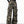 Camouflage wide leg cargo trousers, front view with one hand on the hip and flap pockets on both legs