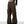 Coffee brown Baggy Camo Cargo Pants style in washed dark brown, side front view with cargo pockets