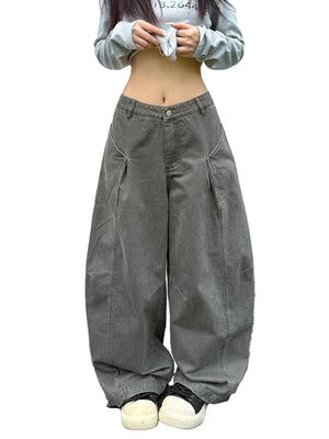 Baggy Denim Pants