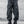 Black baggy denim Y2K jeans with a washed vintage finish