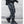 Black baggy denim Y2K jeans with a washed vintage finish