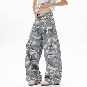 Baggy Jeans Camouflage Y2K