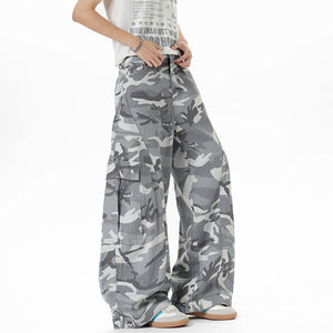 Baggy Jeans Camouflage Y2K