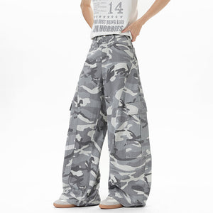 Baggy Jeans Camouflage Y2K