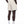 Man in the Pale Khaki workout shorts in a back three-quarter view, hand in the side pocket