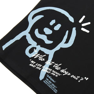 Baggy Shirts Y2K Dogs Print