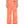 Orange Baggy Sun Faded Y2K Sweatpants worn from the front, mottled vintage wash and white drawstring