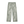 Light Gray sun faded sweatpants laid flat from the back, with two patch pockets and a straight wide hem