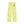Yellow Baggy Sun Faded Y2K Sweatpants laid flat, front view with white drawstring and small black rose print