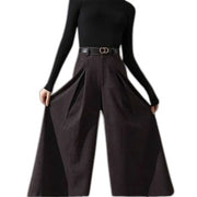 Baggy Gefütterte Skirt Pants
