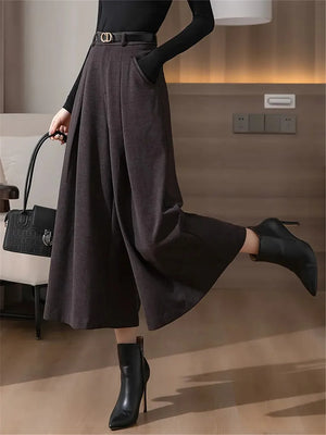 Baggy Thicken Skirt Pants