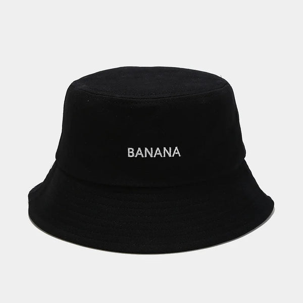 Banana embroidery Bucket Hat