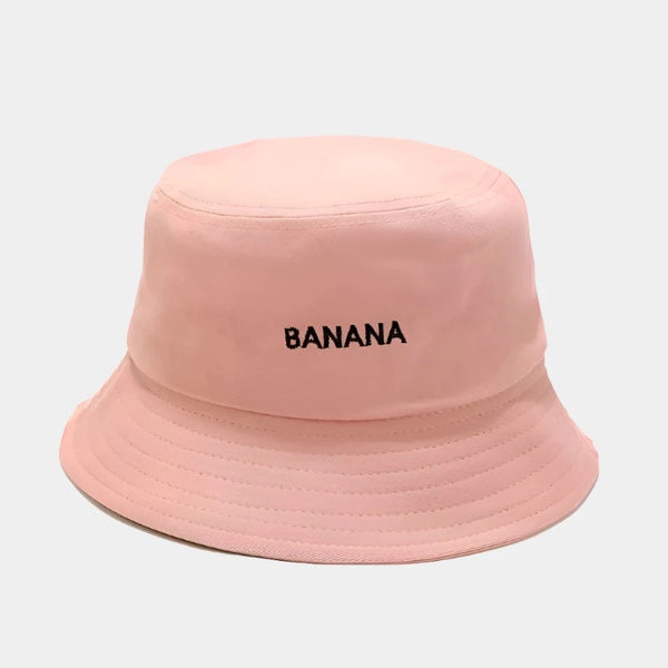 Banana embroidery Bucket Hat