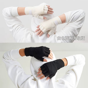 Bandage Boxing Techwear Fingerless Gloves