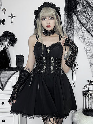 Bandage Corset Gothic Dress