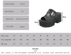 Bat Buckle Shoes Y2K