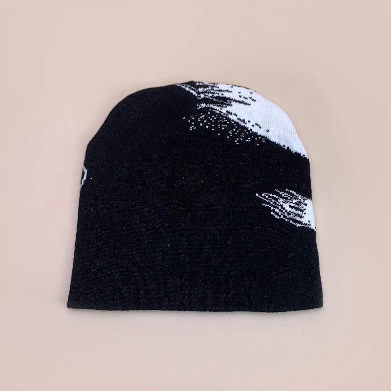 Beanie Hat Y2K | Retro Streetwear Winter Beanie – Cyber Techwear