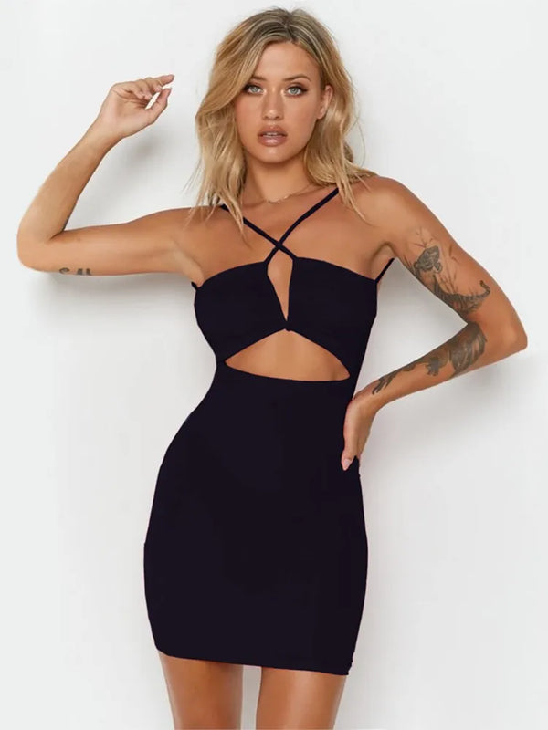 Belly Cut Out Dress