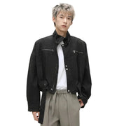Belt Design Y2K Jacket