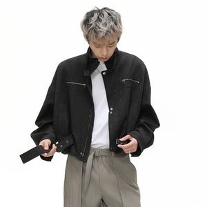 Belt Design Y2K Jacket