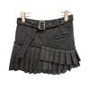Belted Women’s Goth Skirt