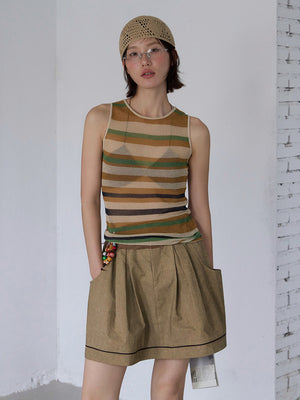 Big Pockets Mini Skirts Y2K
