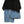 Black and Blue Oversized Casual T-shirt Women's