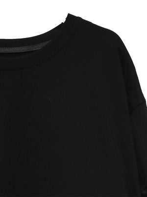 Black and Blue Oversized Casual T-shirt Women's